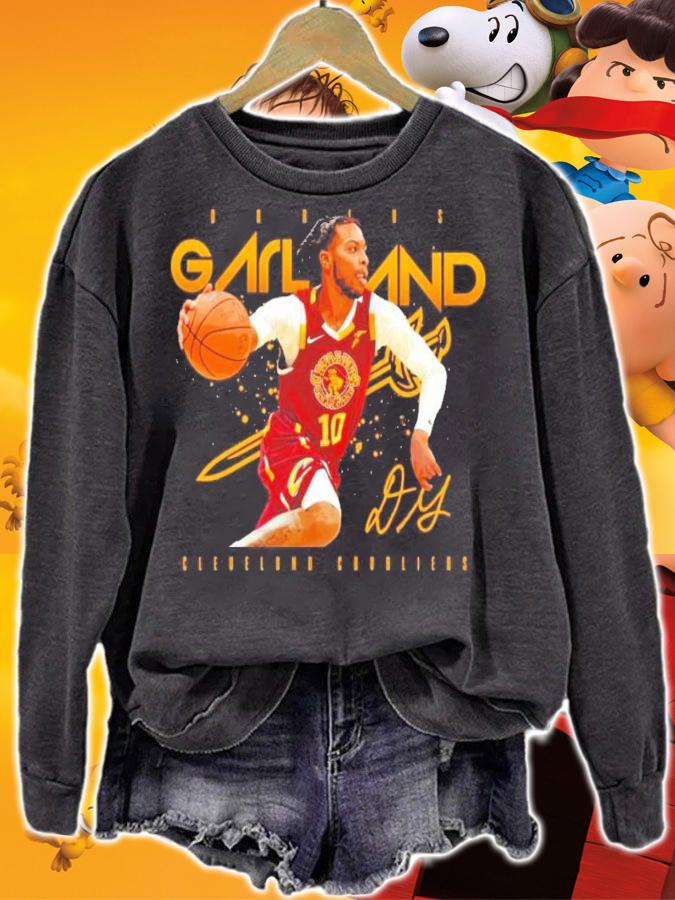 Darius Garland Cleveland Cavalier Basketball Signatures Shirt sweatshirt