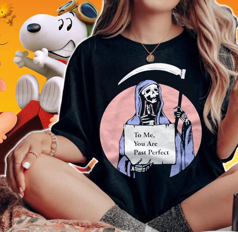Death Actually Grim Reaper Funny Shirt woman shirt