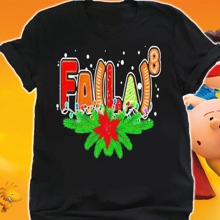 Fa La 8 Santa Plaid Claus Fa La Math Teacher Christmas t-shirt