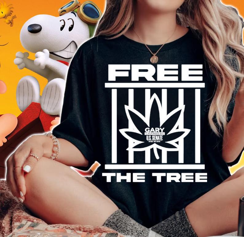 Gary Chambers Free The Tree Shirt woman shirt