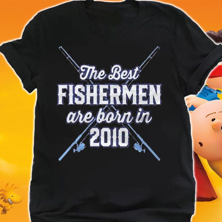 Gift For 11 Years Old Fishing Fisherman 2010 11Th Birthday Shirt shirt