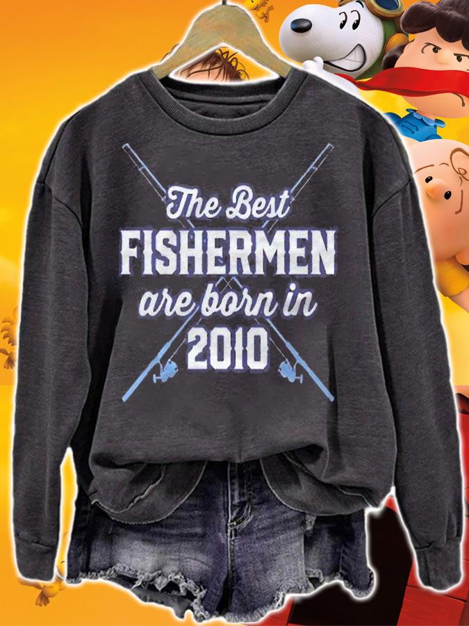 Gift For 11 Years Old Fishing Fisherman 2010 11Th Birthday Shirt sweatshirt