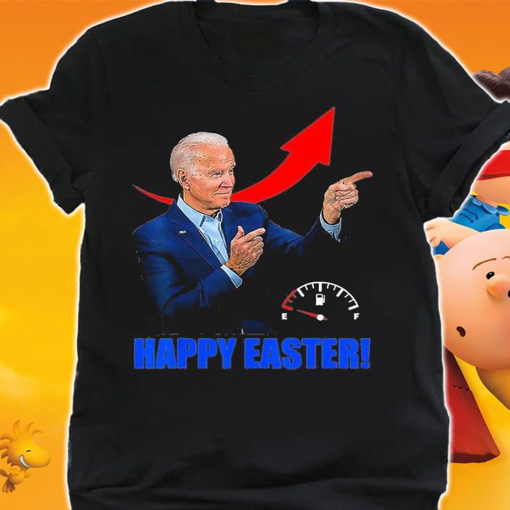 Happy Easter Funny Easter Confused Fun Joe Biden Meme Gas Price T-Shirt