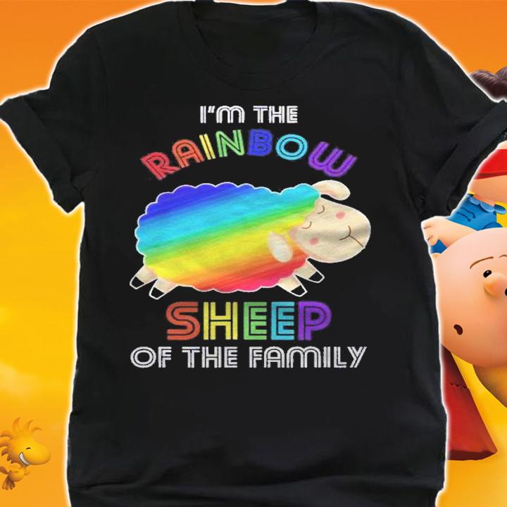 Im The Rainbow Sheep Of The Family Sheep Shirt shirt