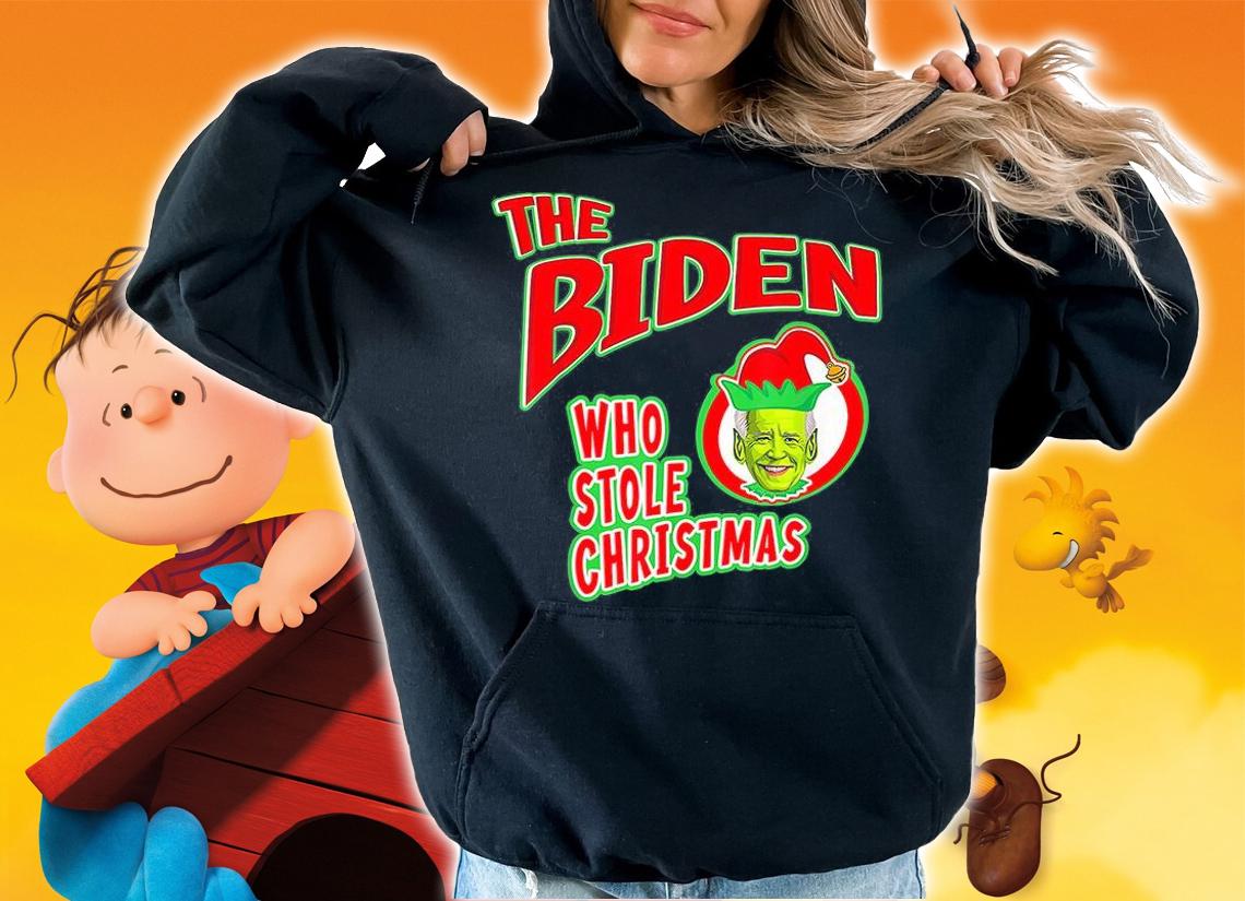 Joe Biden The Grinch The Biden Who Stole Christmas t-shirt hoodie
