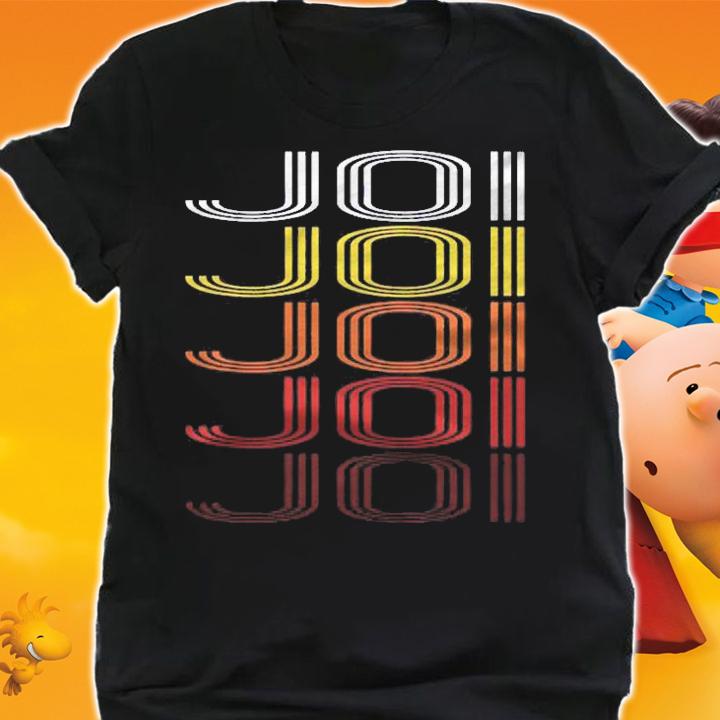 Joi Retro Wordmark Pattern  Vintage Style Shirt shirt