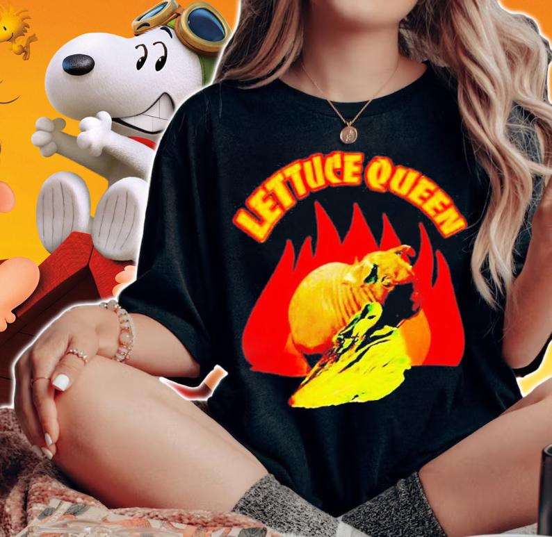 Lettuce Queen My Dip T-Shirt woman shirt