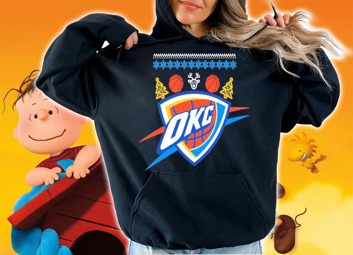 Oklahoma City Thunder Christmas shirt