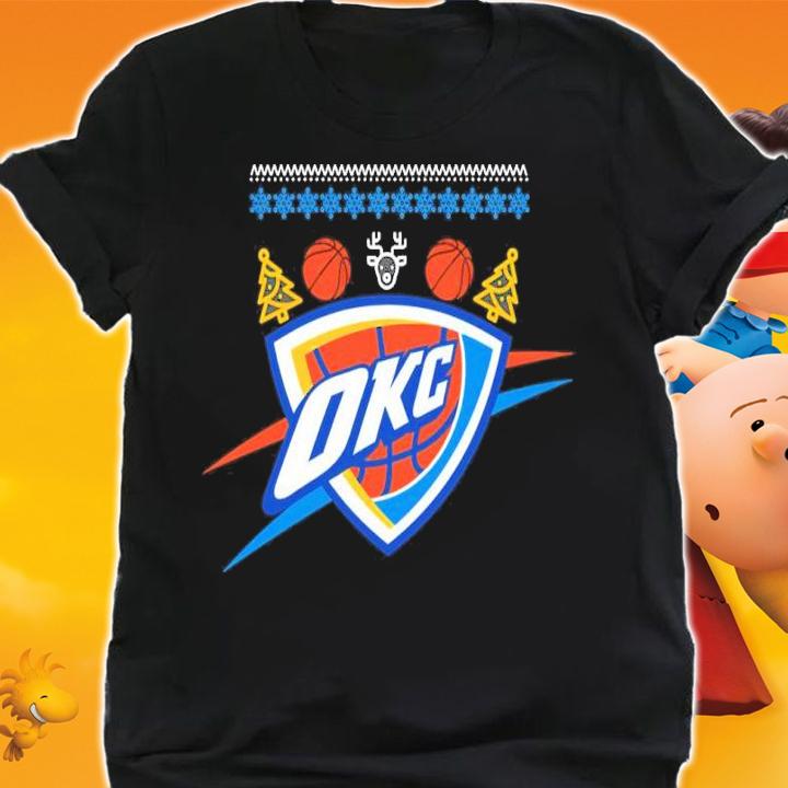 Oklahoma City Thunder Christmas shirt