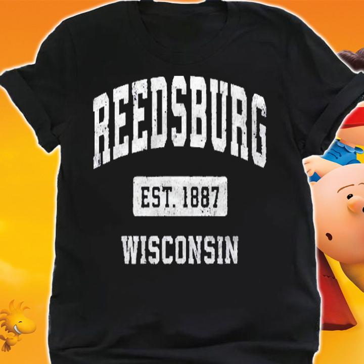Reedsburg Wisconsin Wi Vintage Sports Established Design Shirt shirt