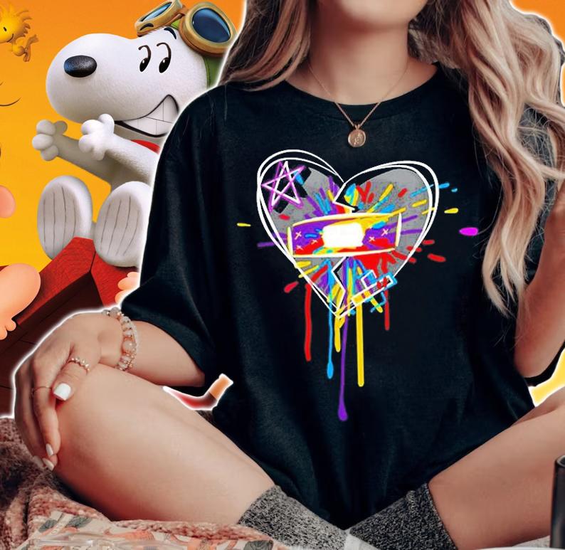 Sad-Ist Bandaged Heart T-Shirt