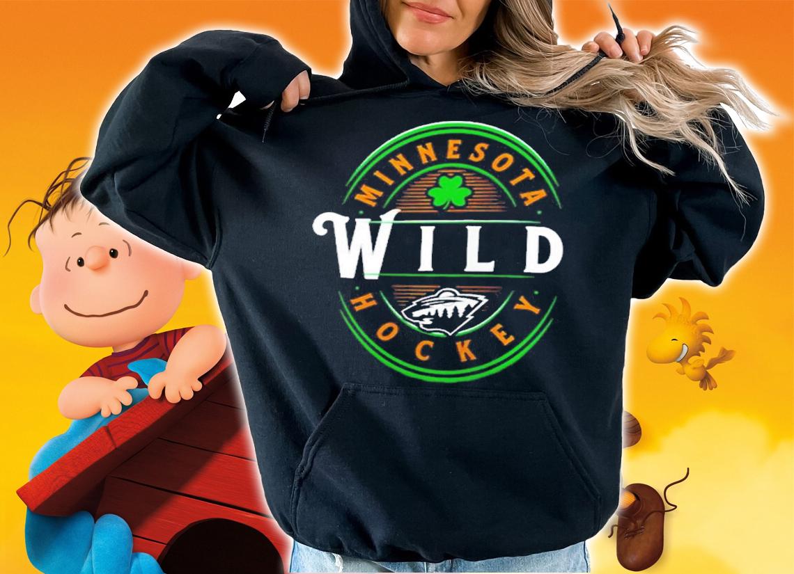 St. Patrick's Day Minnesota Wild Hockey Forever Lucky Shirt