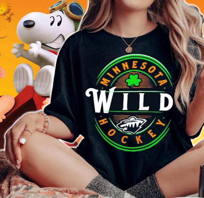 St. Patrick's Day Minnesota Wild Hockey Forever Lucky Shirt
