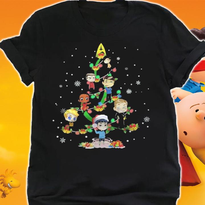 Star Trek Chibi Christmas Tree Shirt shirt