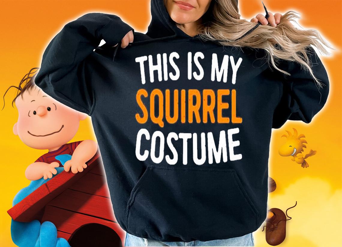 This Is My Squirrel Costume T-Shirt