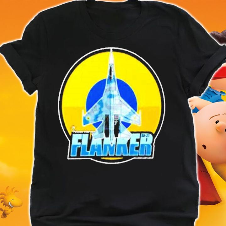 Ukrainian Su-27 Fighter Shot Down T-Shirt