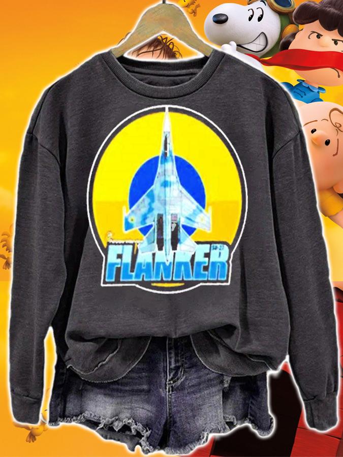 Ukrainian Su-27 Fighter Shot Down T-Shirt