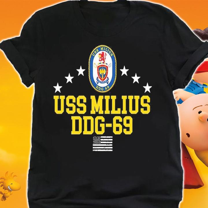 Uss Milius Ddg-69 T-Shirt shirt