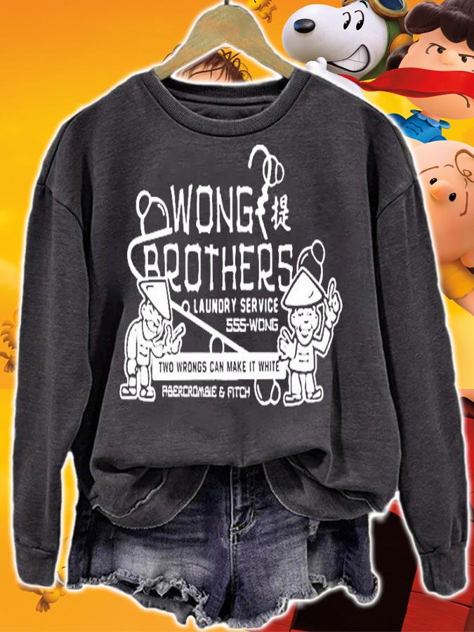 Wrong Brothers Laudry Service 555 Wrong T-Shirt