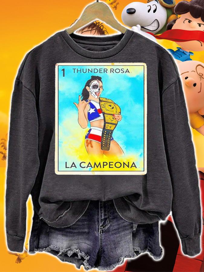 Thunder Rosa La Campeona T-Shirt