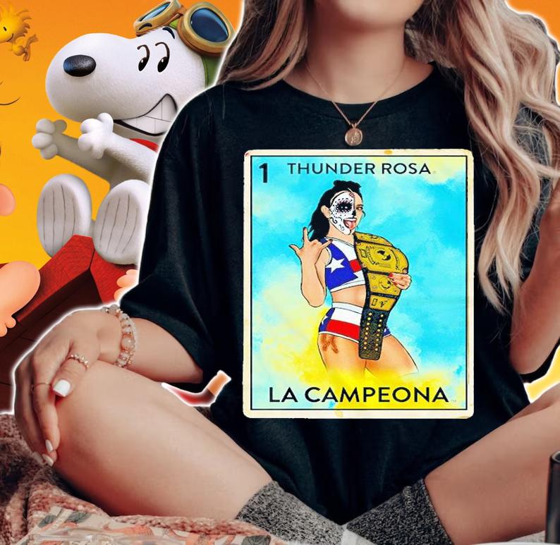 Thunder Rosa La Campeona T-Shirt