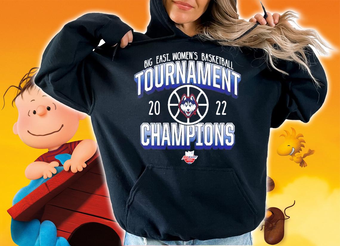 UConn Huskies Big East Women's Basketball Conference Tournament Champions 2022 Shirt hoodie