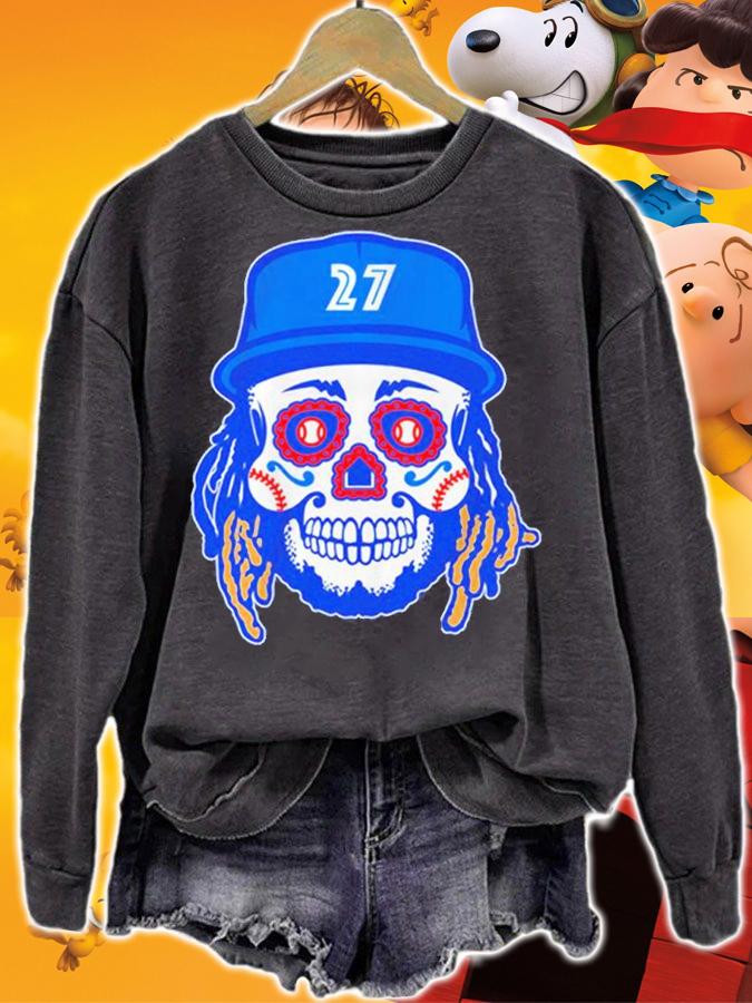 Vlad Guerrero Jr Sugar Skull Shirt