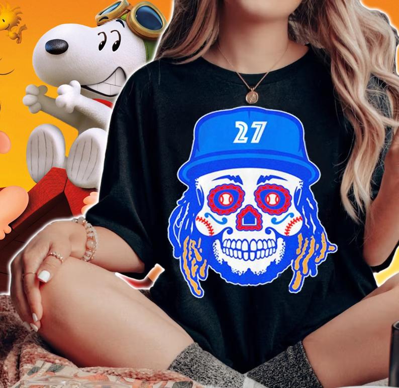 Vlad Guerrero Jr Sugar Skull Shirt