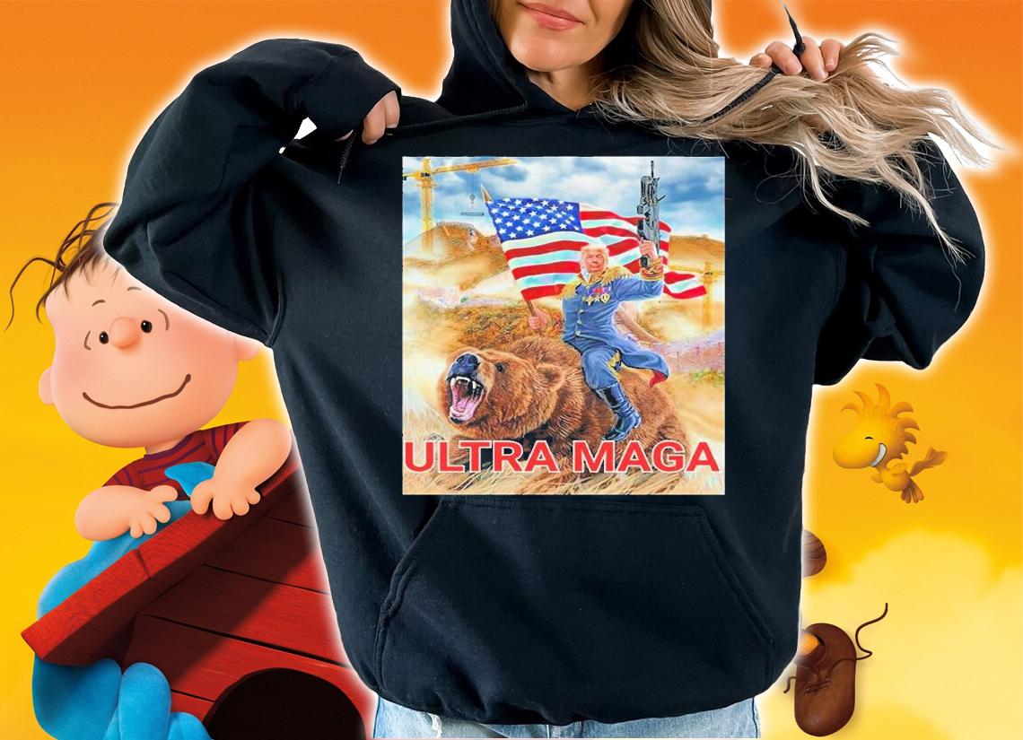 Funny Trump Ultra Maga The Great Maga King T-Shirt hoodie