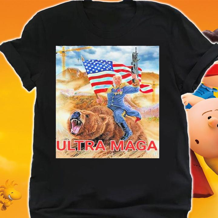 Funny Trump Ultra Maga The Great Maga King T-Shirt shirt