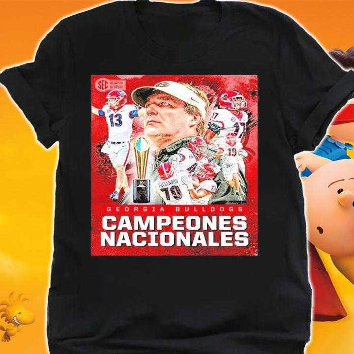 Georgia Bulldogs Campeones Nacionales 2022 Shirt shirt