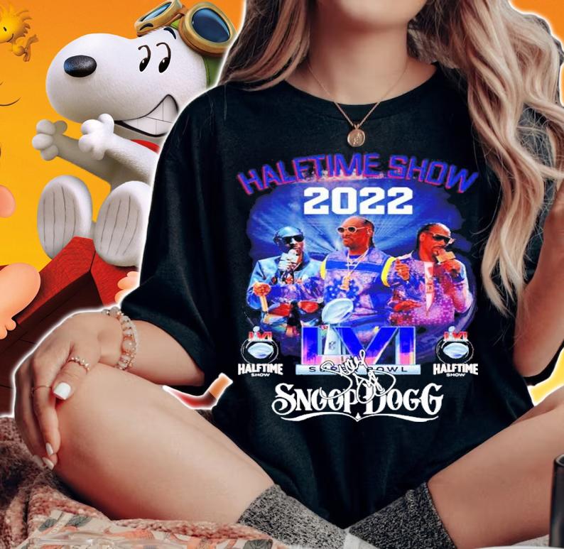 Halftime Show 2022 LVI Super Bowl Snoop Dogg Signatures Shirt