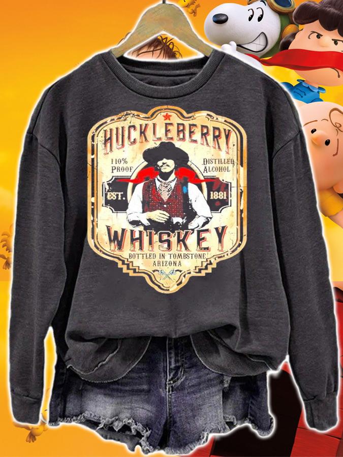 Huckleberry Whiskey shirt sweatshirt