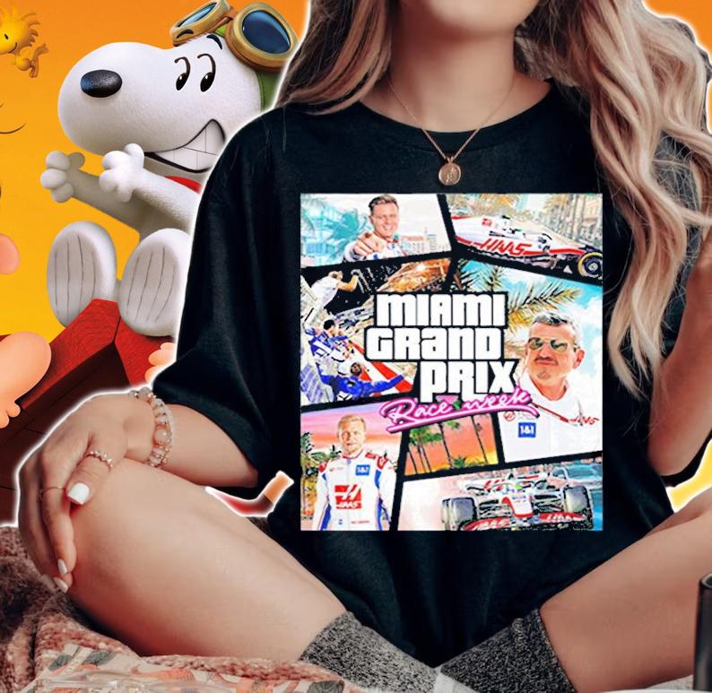 Miami Grandprix F1 Race Week 2022 T-Shirt woman shirt