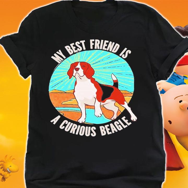 My Best Friend Is A Curious Beagle T-Shirt shirt