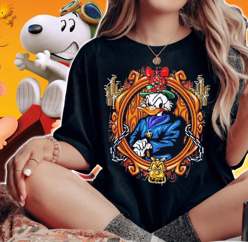 Scrooge McDuck DuckTales T-Shirt woman shirt