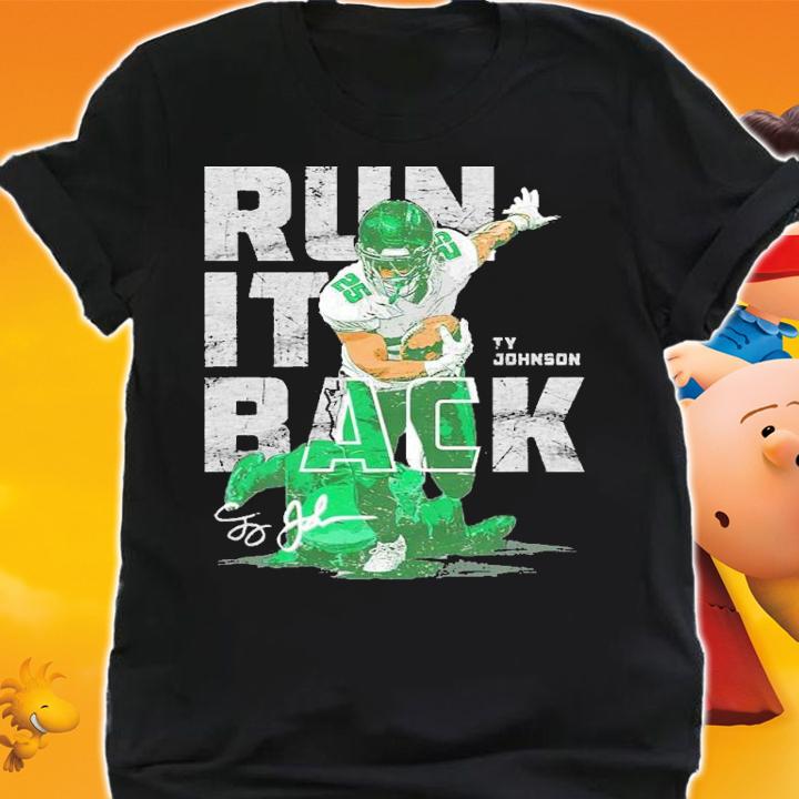 Ty Johnson Run It Back New York Football Shirt shirt