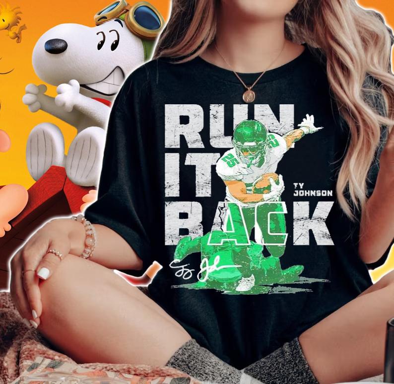 Ty Johnson Run It Back New York Football Shirt woman shirt