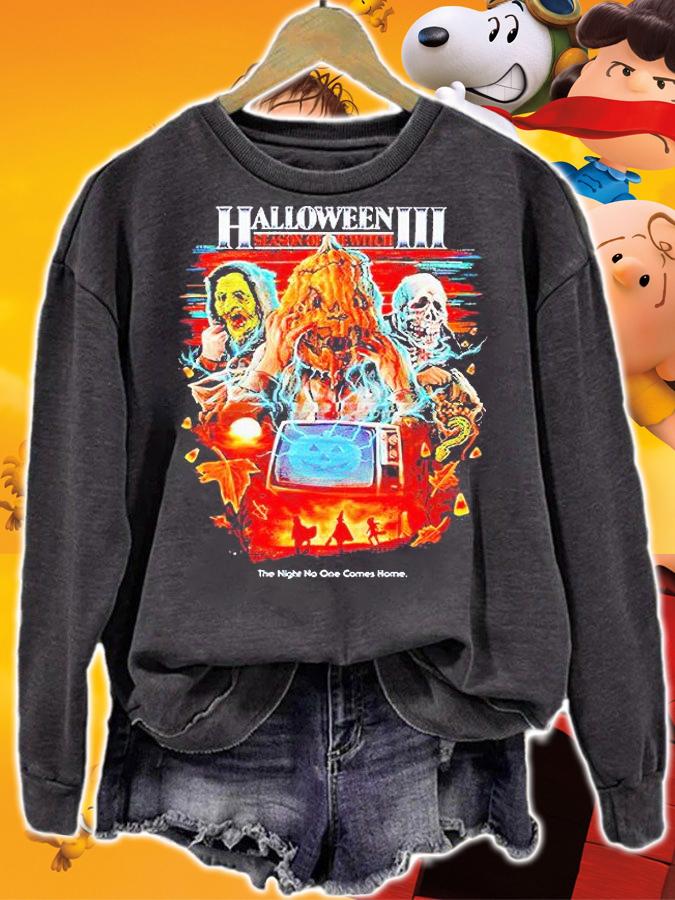 Halloween III season of the Witch horror movie T-shirt sweatshirt