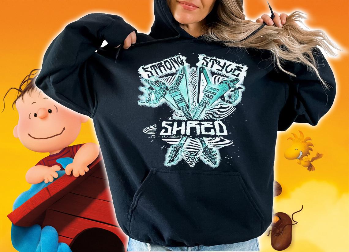 King Nakamura x Rick Boogs strong style shred T-shirt