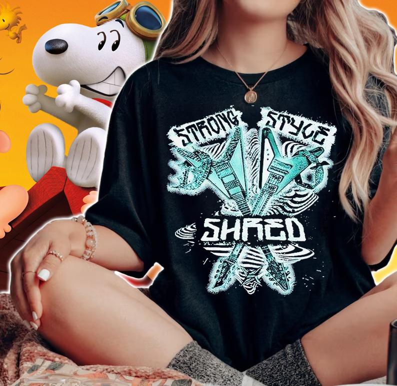 King Nakamura x Rick Boogs strong style shred T-shirt