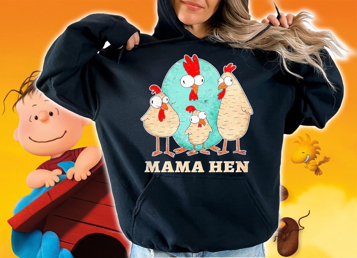 Mama hen Chicken Farmer hen shirt hoodie
