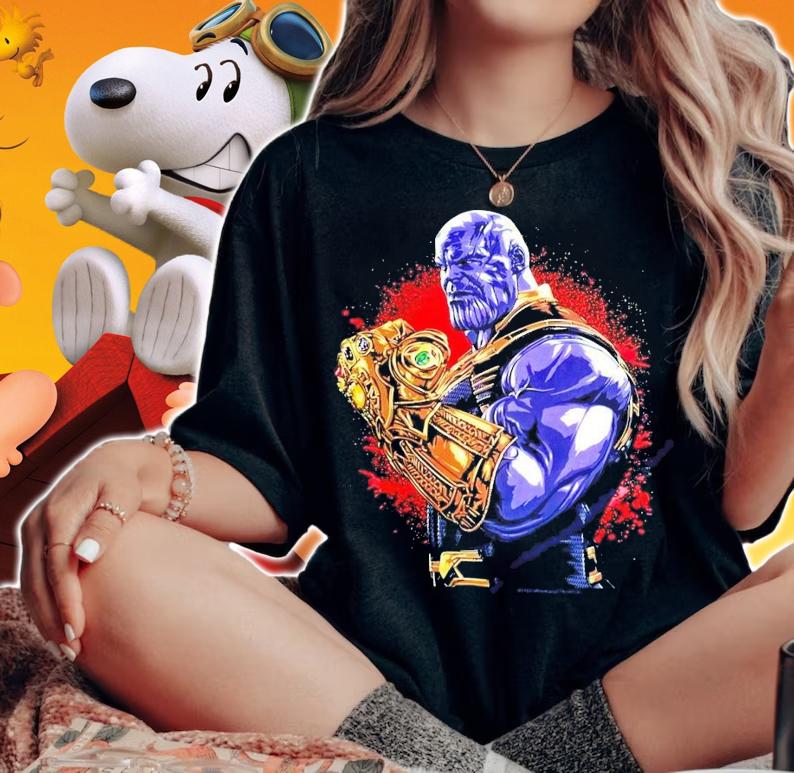 Thanos End Game Marvel Studios shirt woman shirt