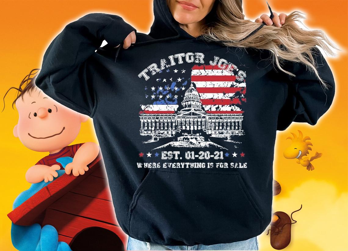 Traitor Joe's Est 1 20 21 Where Everything Is For Sale White House Vintage T-Shirt