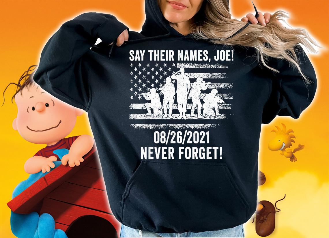 02 26 2021 Say Their Names Joe Never Forget T-Shirt