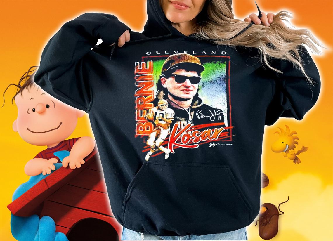 Bernie Kosar Cleveland signature shirt hoodie