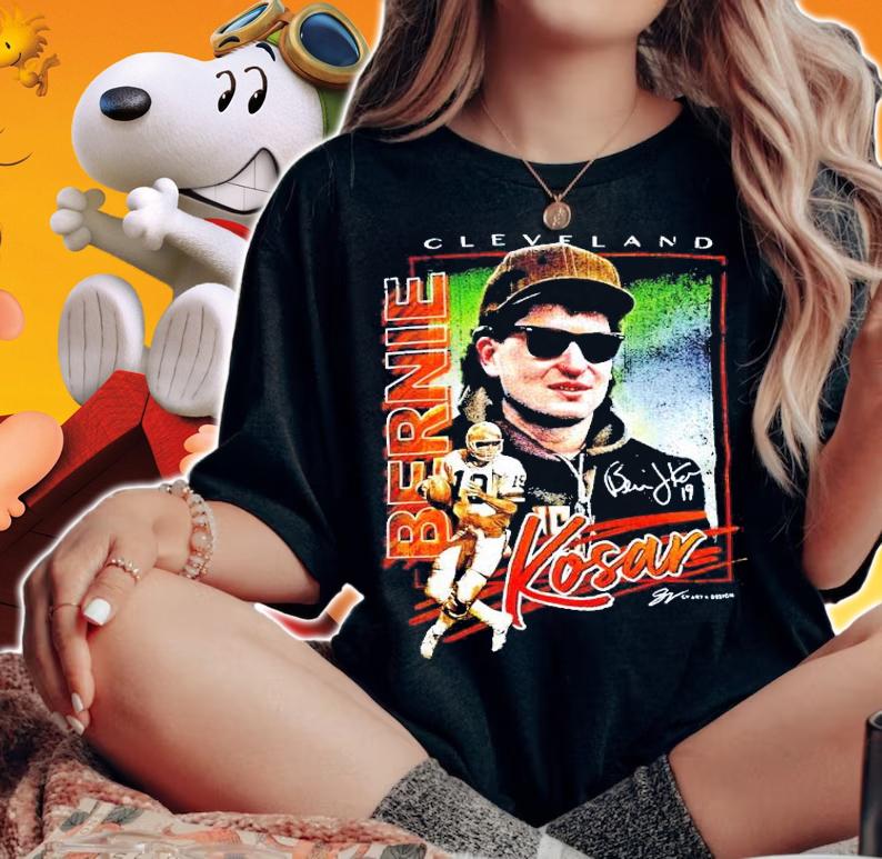 Bernie Kosar Cleveland signature shirt woman shirt