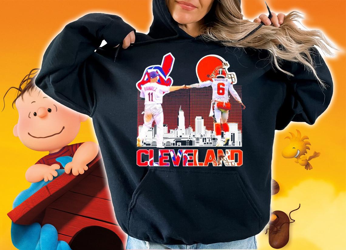 Cleveland Ramirez vs Mayfield signature t-shirt hoodie