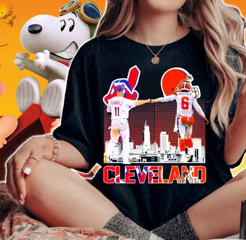 Cleveland Ramirez vs Mayfield signature t-shirt woman shirt