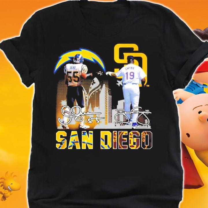 San Diego Seau Gwynn signature shirt shirt